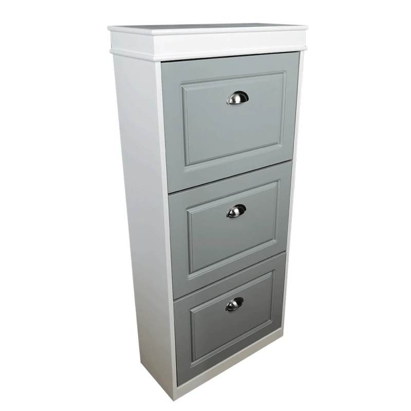 Botník SEBER TYP 2 Tempo Kondela Biela / sivá