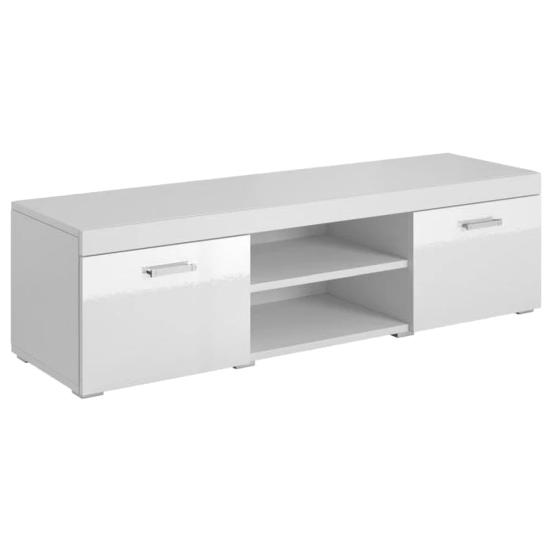 CAMA MEBLE Samba REG9 tv stolík biela / biely lesk