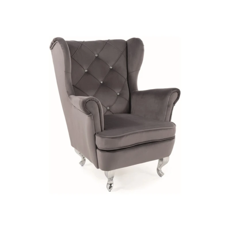 Detské kreslo LILI Signal Sivá