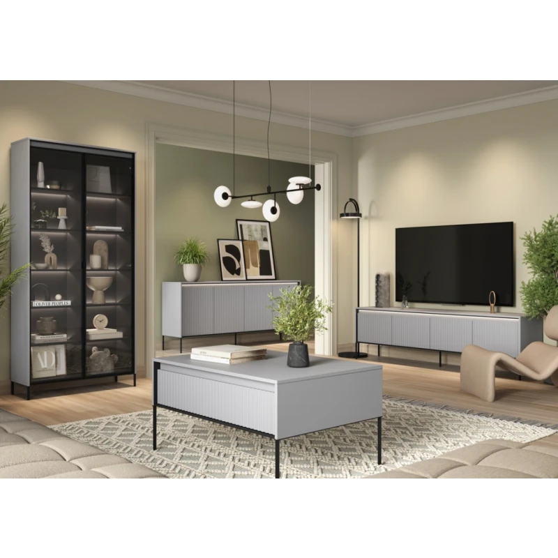 Dig-net nábytok Obývacia stena SWING | sivá