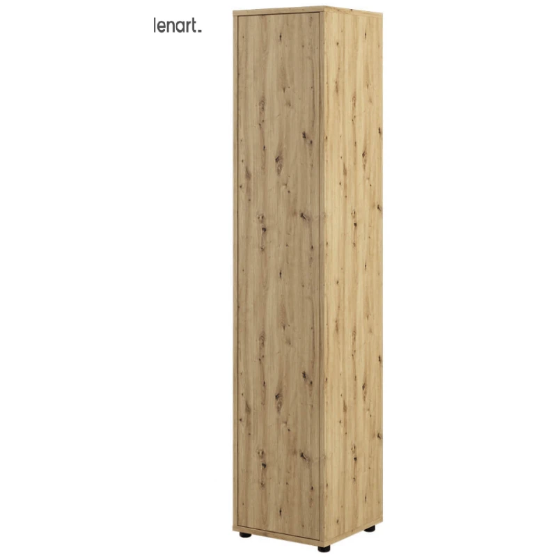 Dig-net nábytok Policová skriňa Lenart BED CONCEPT BC-21 | dub artisan