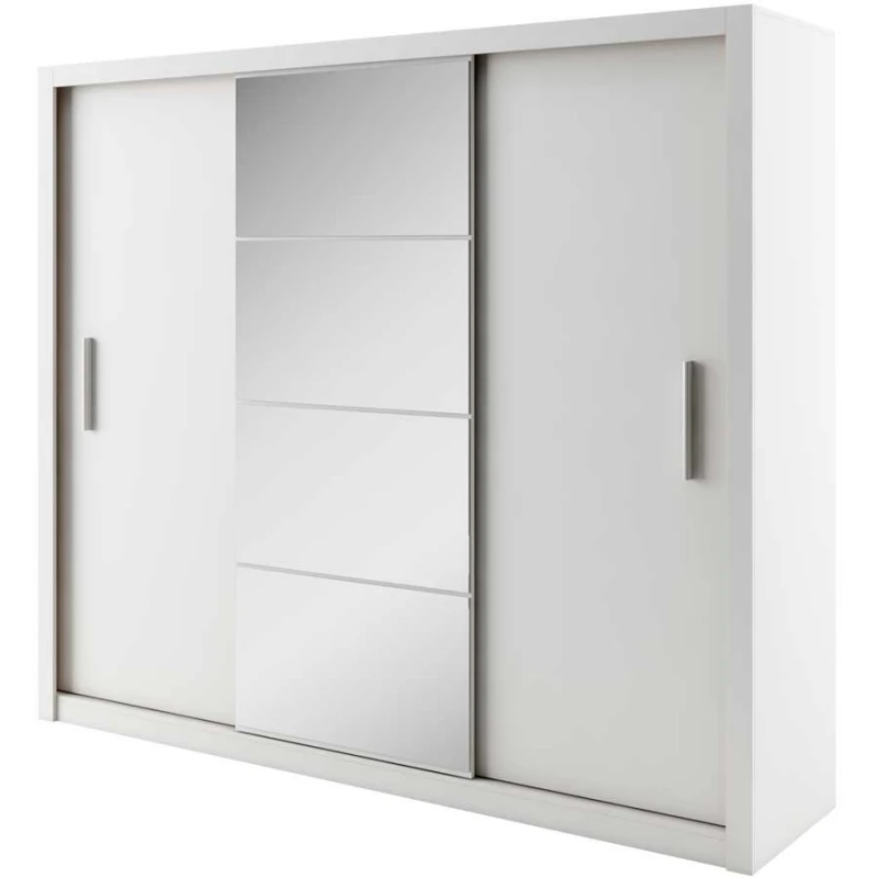 Dig-net nábytok Šatníková skriňa IDEA ID-01 FARBA: Biela