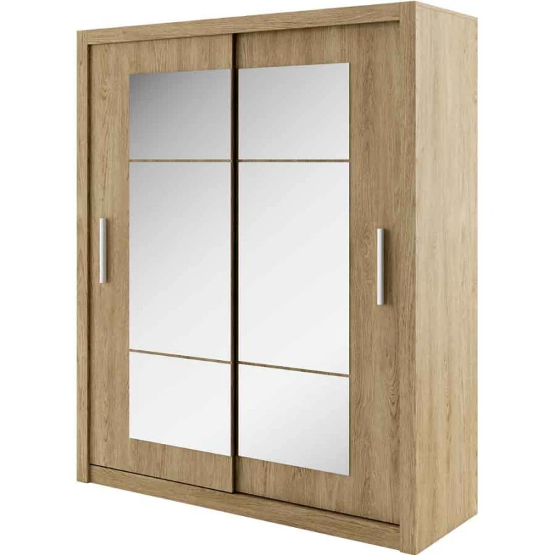 Dig-net nábytok Šatníková skriňa IDEA ID-02 FARBA: Dub shetland