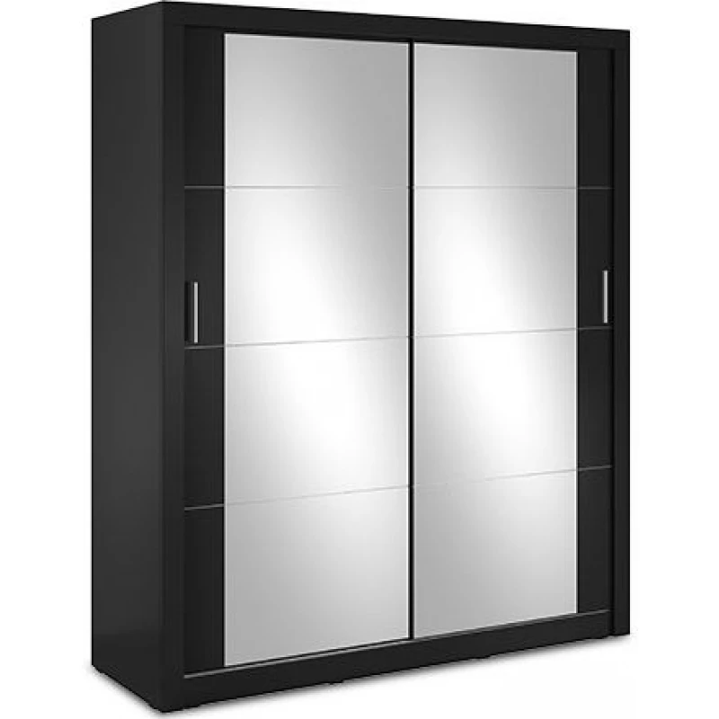 Dig-net nábytok Šatníková skriňa TIAR AR-03 Farba: Čierna