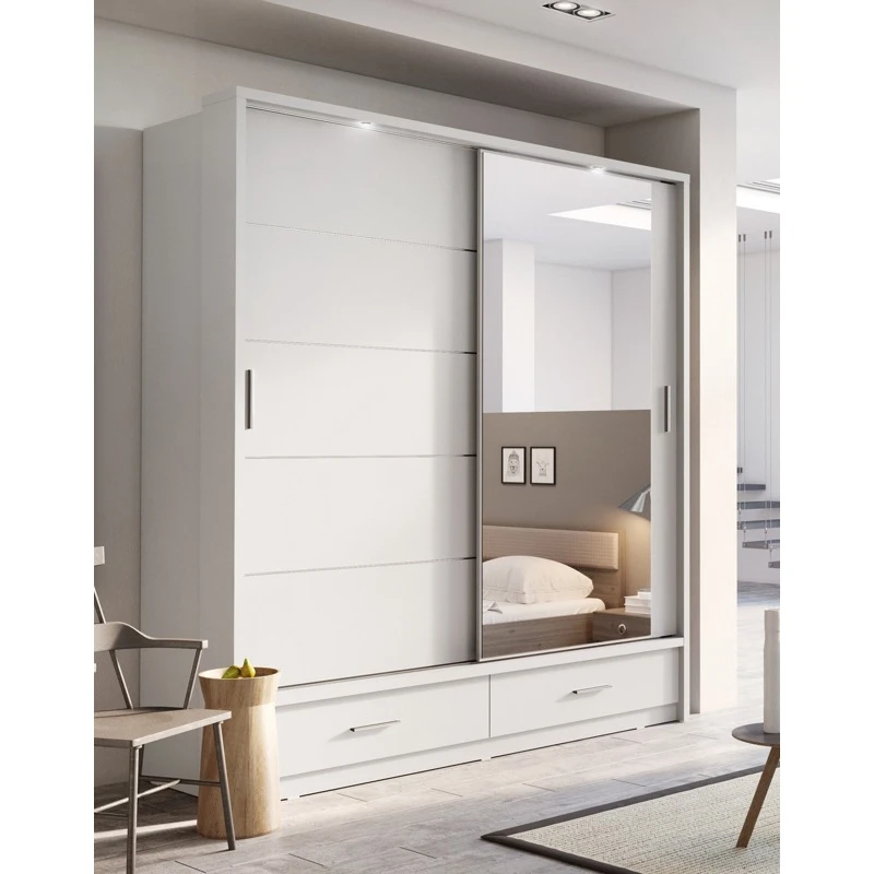 Dig-net nábytok Šatníková skriňa TIAR AR-05 Farba: Biela