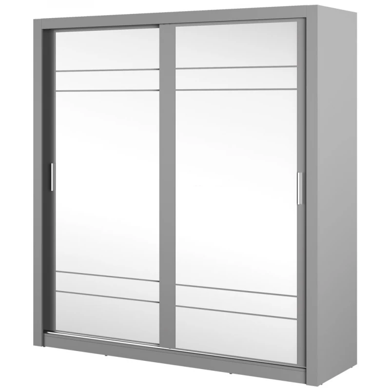 Dig-net nábytok Šatníková skriňa TIAR AR-08 Farba: Sivá