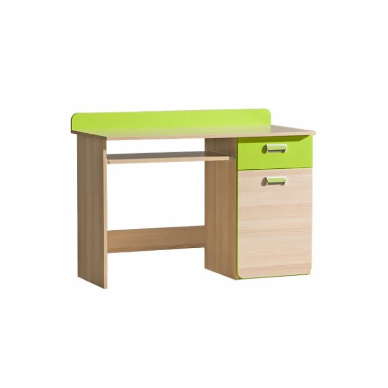 Dolmar Písací stolík CORNETO L10 FARBA: Jaseň / zelená