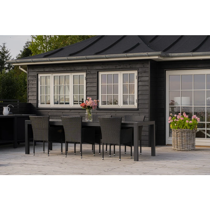 Elvisia Záhradný set LEAF | antracit