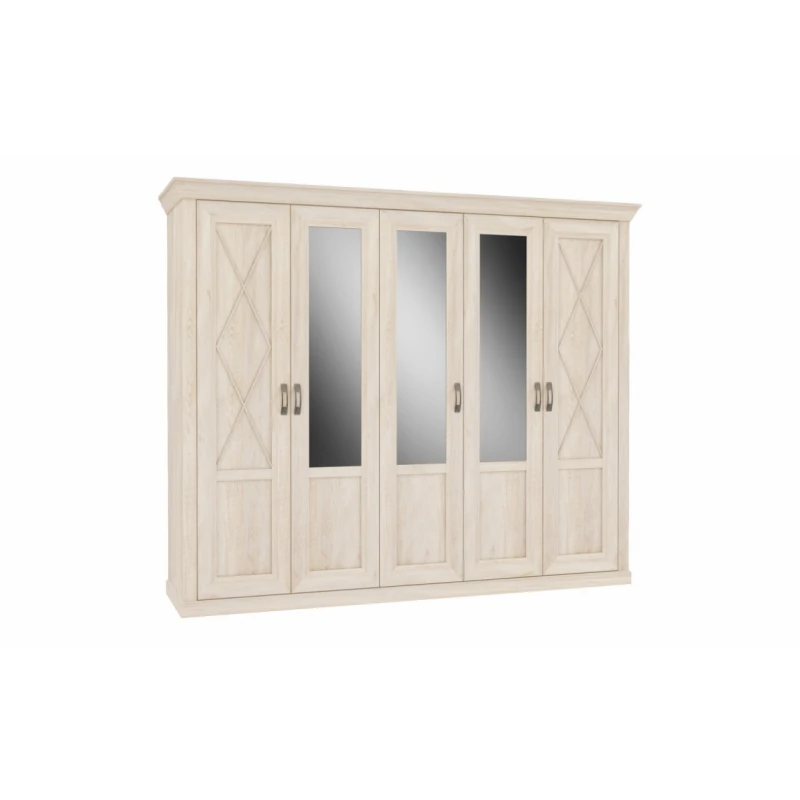 Forte Šatníková skriňa KASHMIR | KSMS85 Prevedenie: Šatníková skriňa