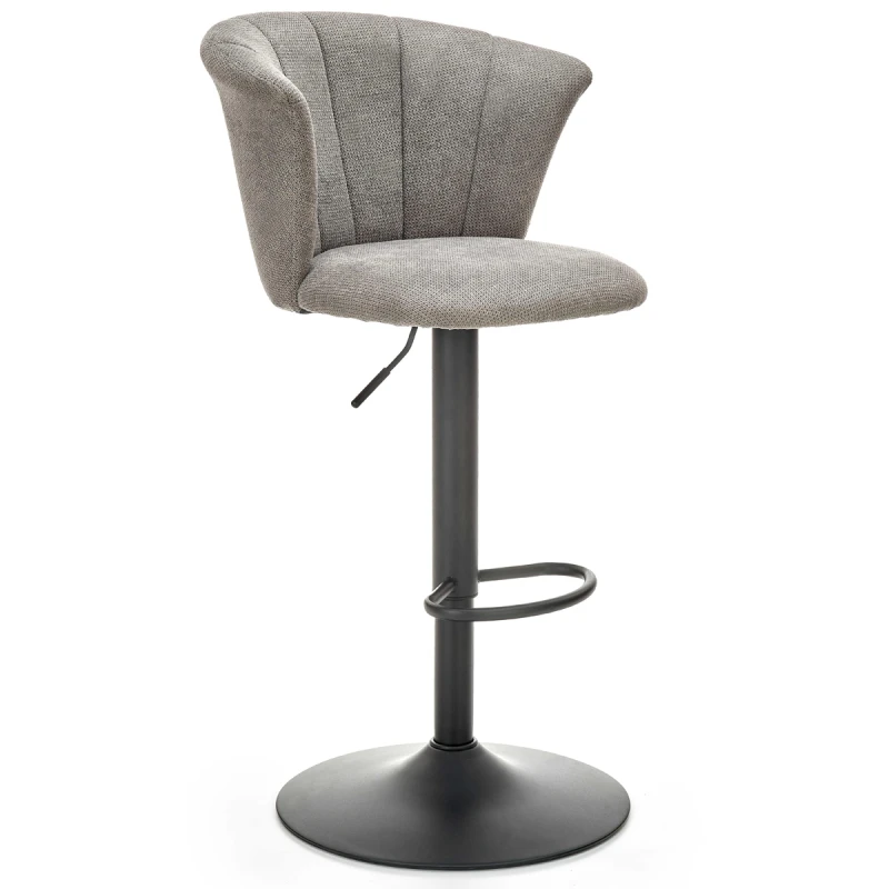 HALMAR H-104 barová stolička sivá