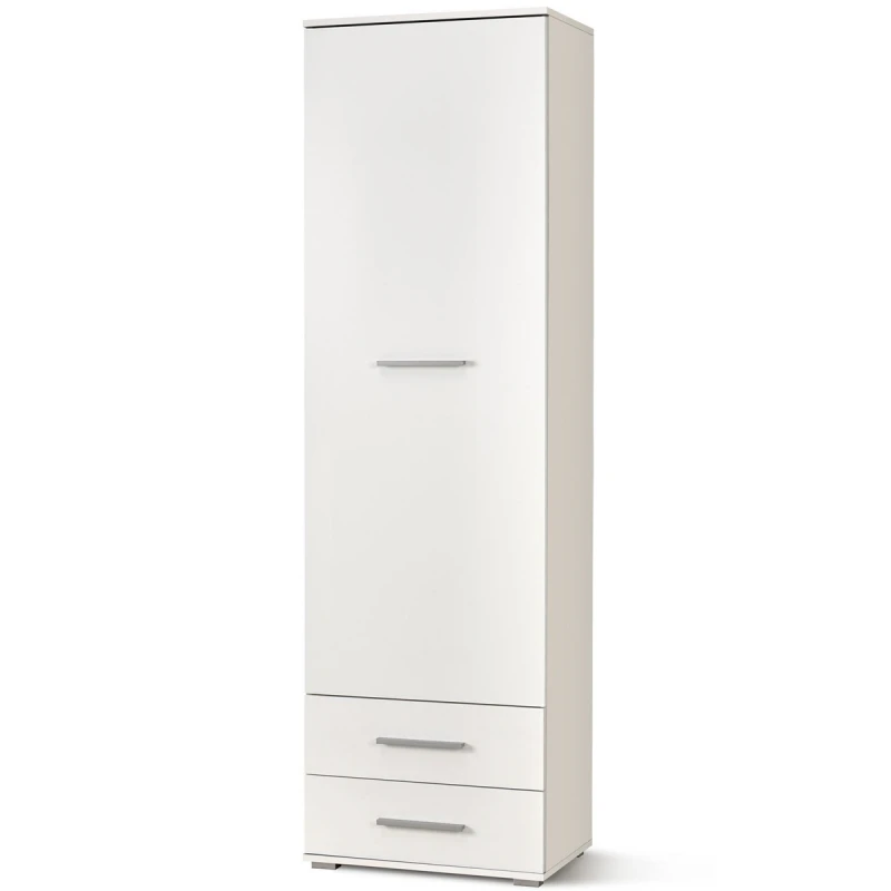 HALMAR Lima REG1 policová skriňa biela / biely lesk