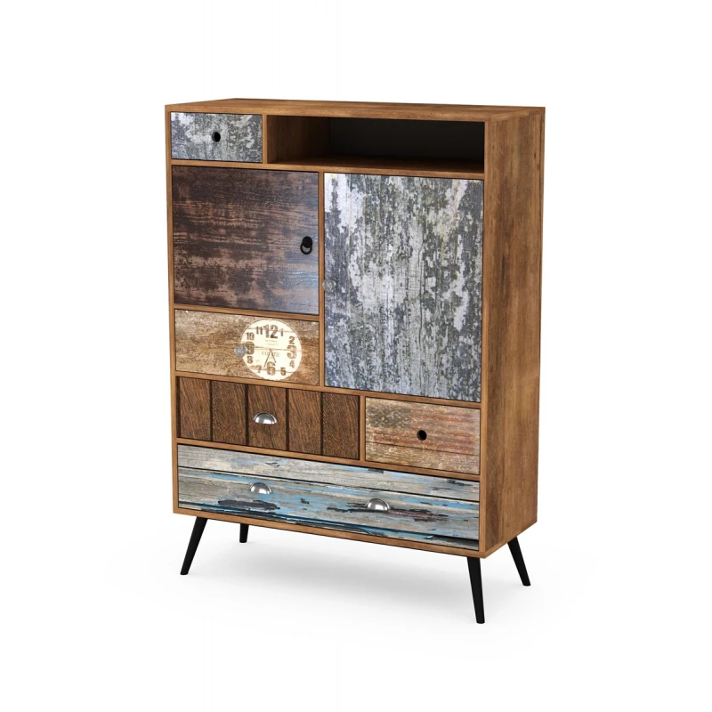 HALMAR Mezo KM-4 komoda kombinácia farieb