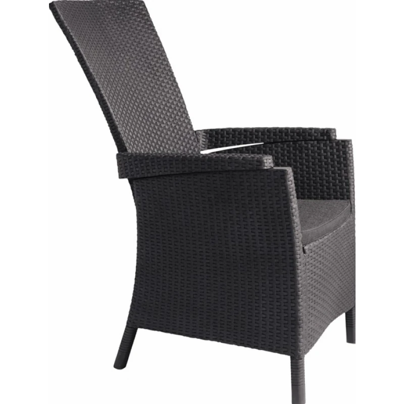 KETER Záhradné kreslo VEROMON | grafit