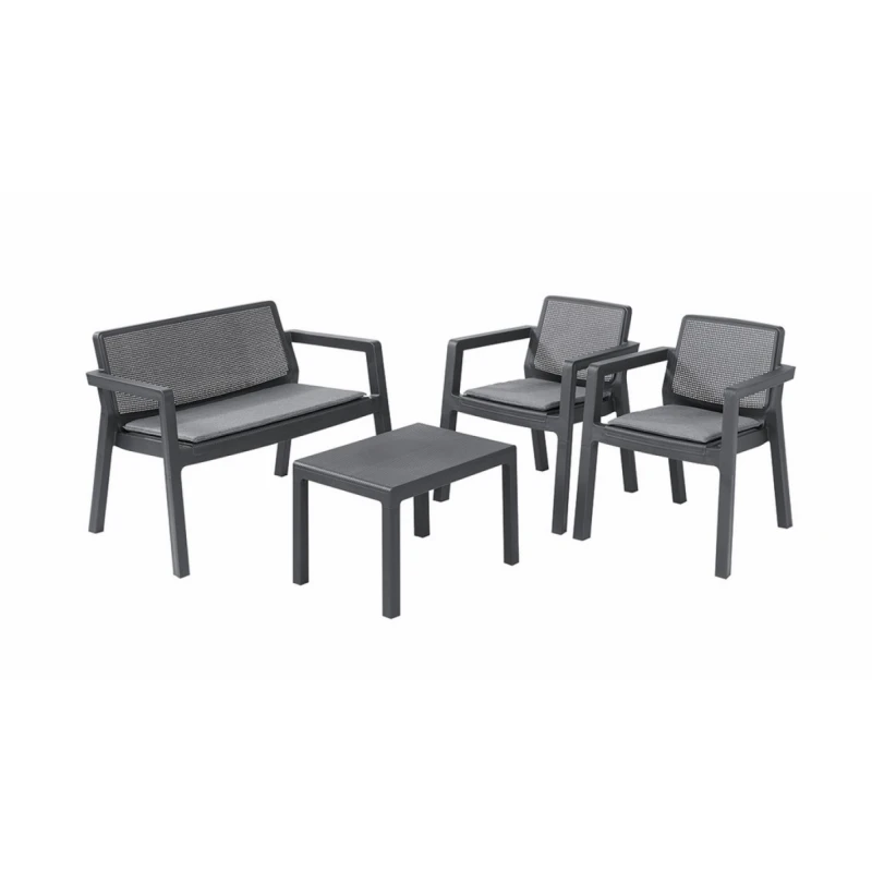 KETER Záhradný set AMELIA | grafit