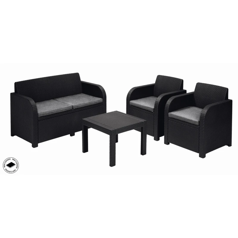 KETER Záhradný set ATLANTA | grafit