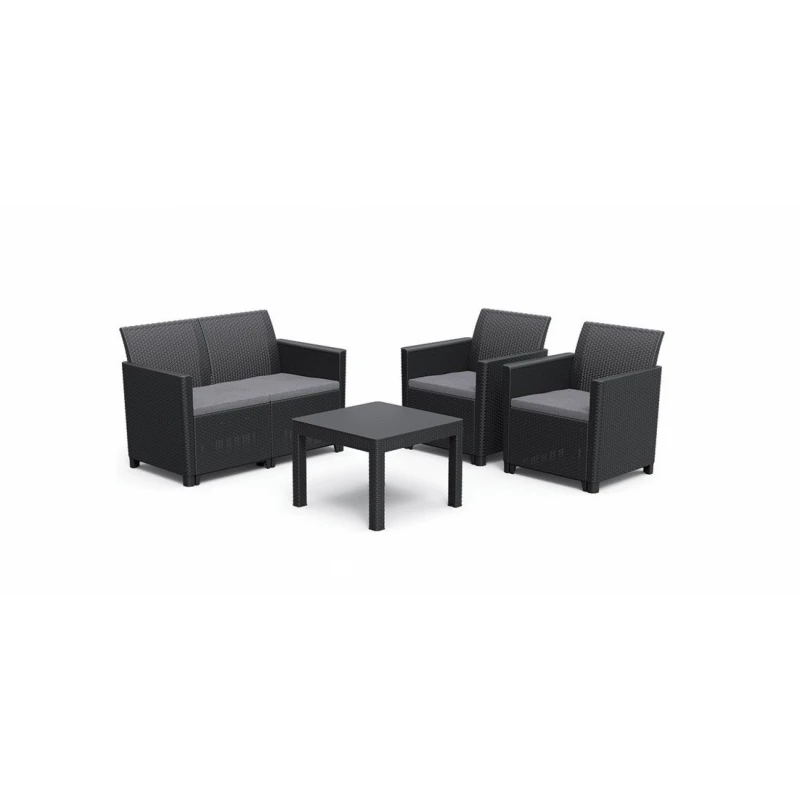 KETER Záhradný set CLARA 2 small table | grafit