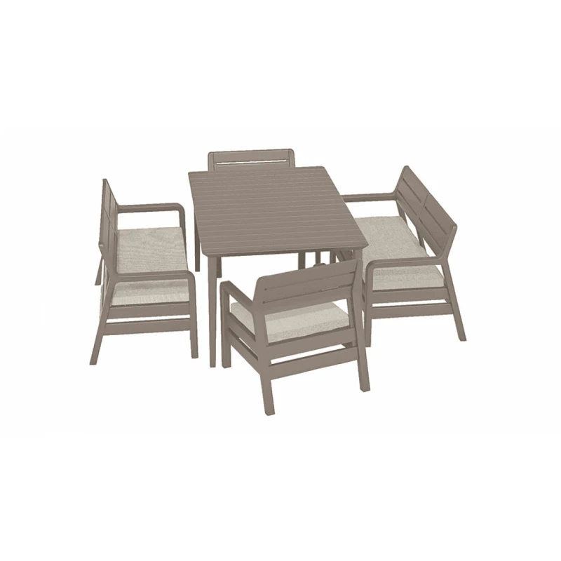 KETER Záhradný set ELANIO 160 | cappuccino