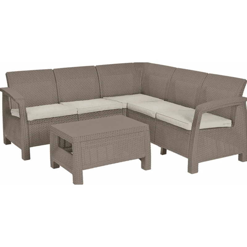 KETER Záhradný set GREEK RELAX SET | cappuccino