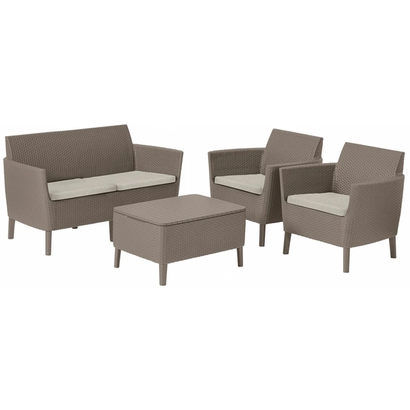 KETER Záhradný set SALOMON | cappuccino