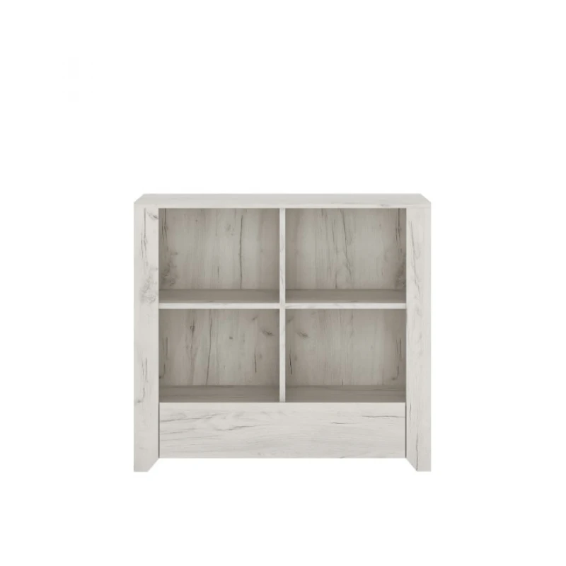 KONDELA Angel Typ 44 1S komoda biela / craft