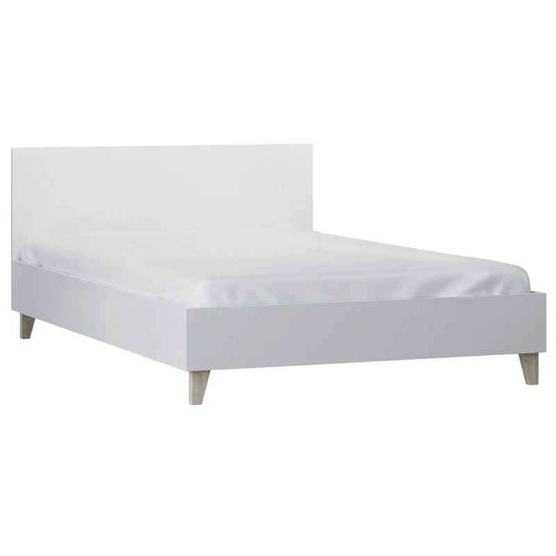 KONDELA Fiera 90 jednolôžková posteľ biela