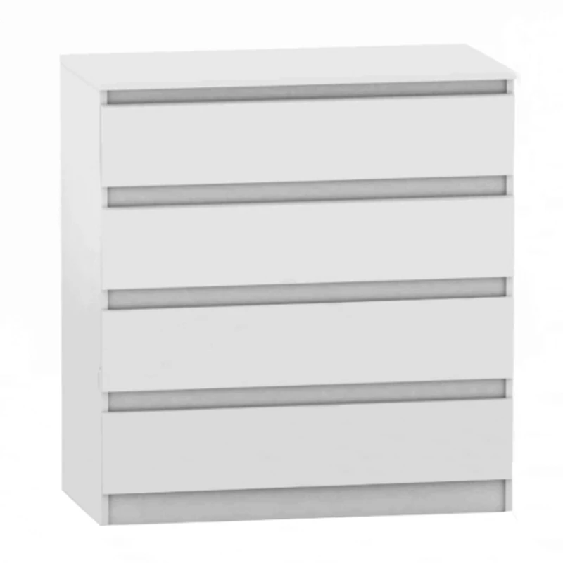 KONDELA Hany New 004 zásuvková komoda biela