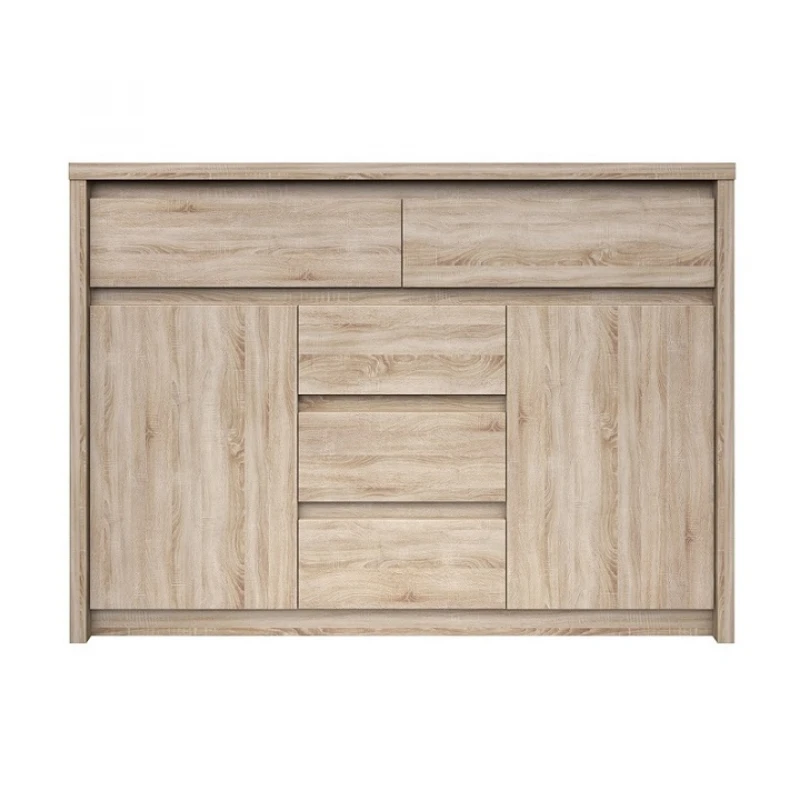 KONDELA Norty Typ 10 dvojdverová komoda dub sonoma