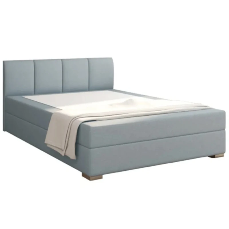 KONDELA Riana Komfort 120 čalúnená jednolôžková posteľ mentolová