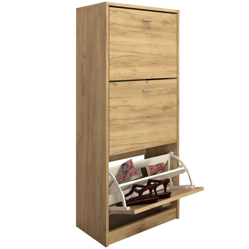 KONDELA Vivat New Typ 2 botník (skrinka na topánky) dub artisan