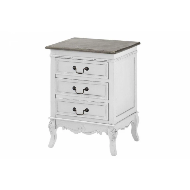 Livin Hill Nočný stolík RI013 Rimini FARBA: Biela