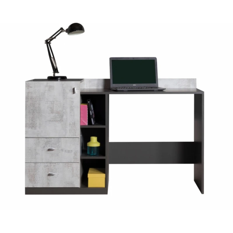 Meblar Písací stôl TABLO TA9 Farebné prevedenie: Grafit/enigma