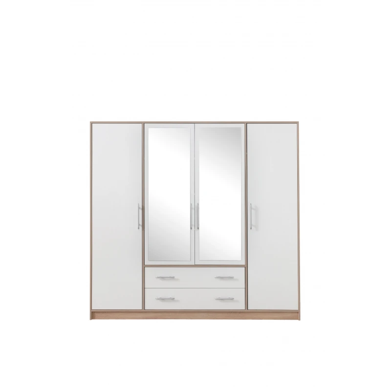 Meblar  Šatníková skriňa SMART SRL1 so zrkadlom