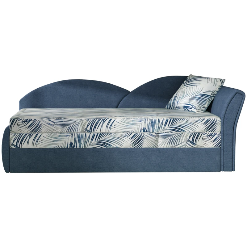 NABBI Arco P rozkladacia pohovka vzor / modrá