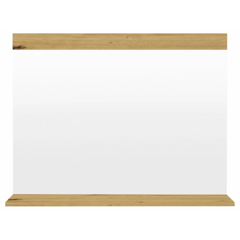 NABBI Flarken M zrkadlo na stenu dub artisan