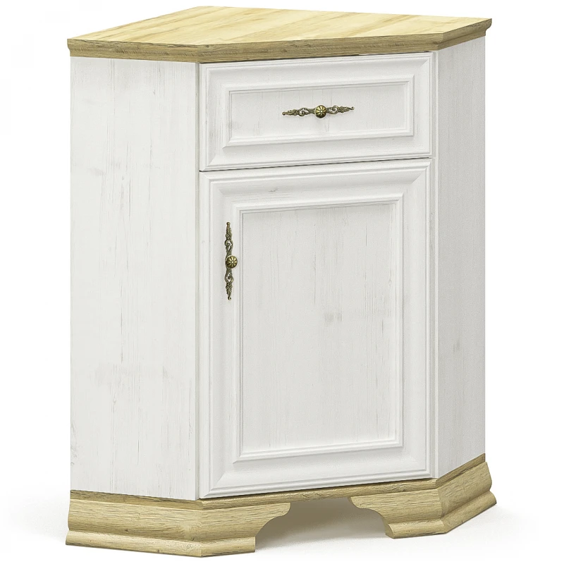 NABBI Igins CCH rohová komoda sosna Andersen / dub zlatý