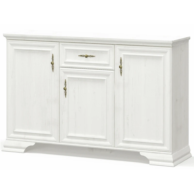 NABBI Igins CH-3D1DRW trojdverová komoda so zásuvkou sosna Andersen