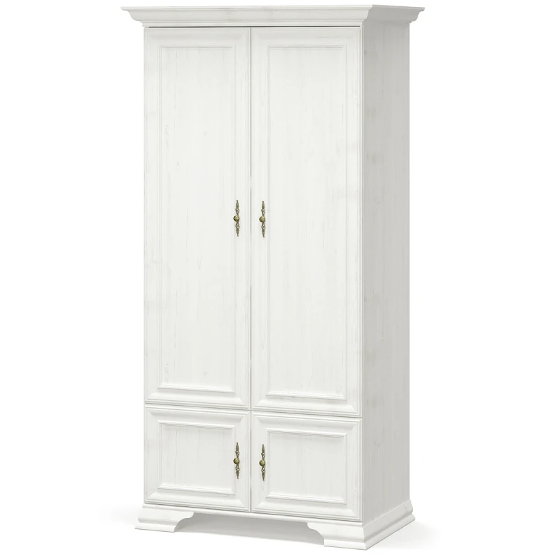 NABBI Igins W-2D dvojdverová šatníková skriňa sosna Andersen