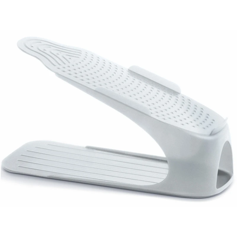 NABBI IOBM plastový stojan na topánky 38-45 priehľadná