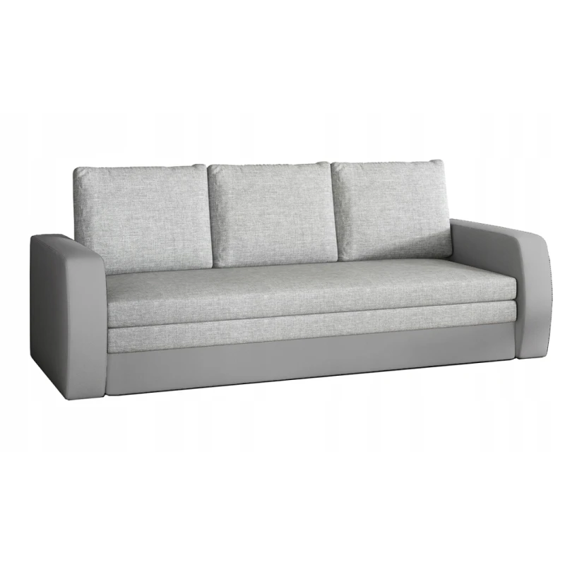 NABBI Isolda rozkladacia pohovka svetlosivá / sivá