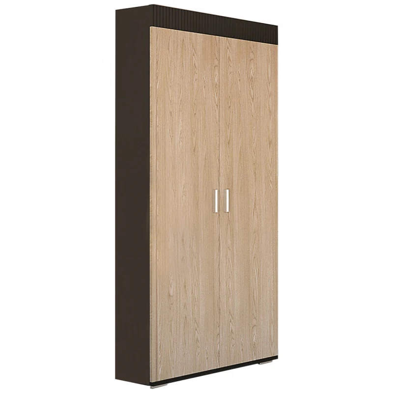 NABBI Mils W šatníková skriňa dub rodos / wenge magic