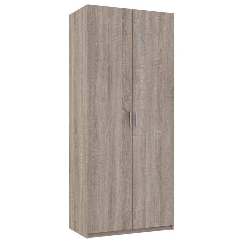 NABBI Preveza dvojdverová šatníková skriňa dub sonoma