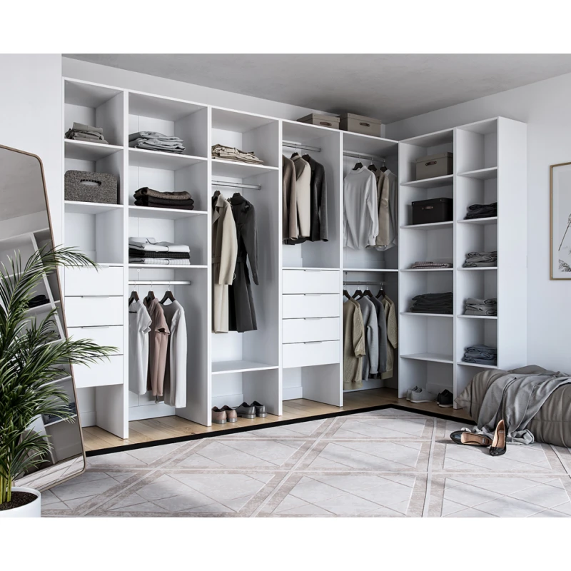 NABBI Signes L šatník biela