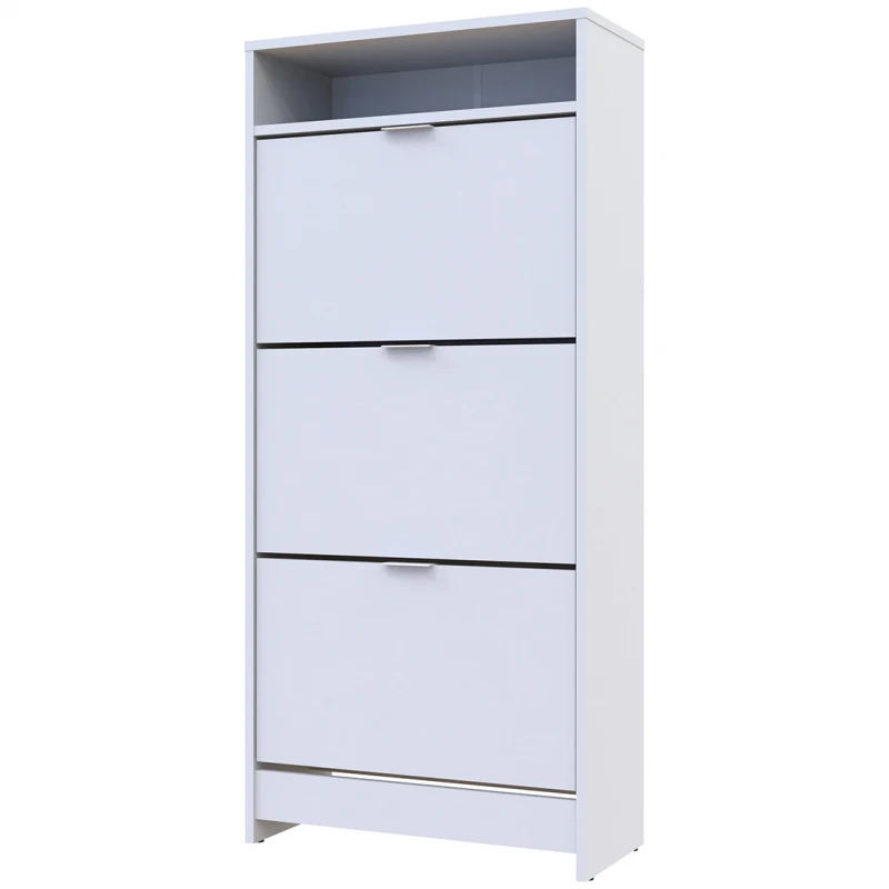 NABBI Suter S8 botník (skrinka na topánky) biela