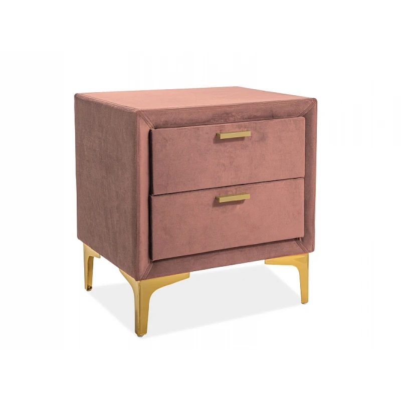Nočný stolík MONAKO Signal Staroružová