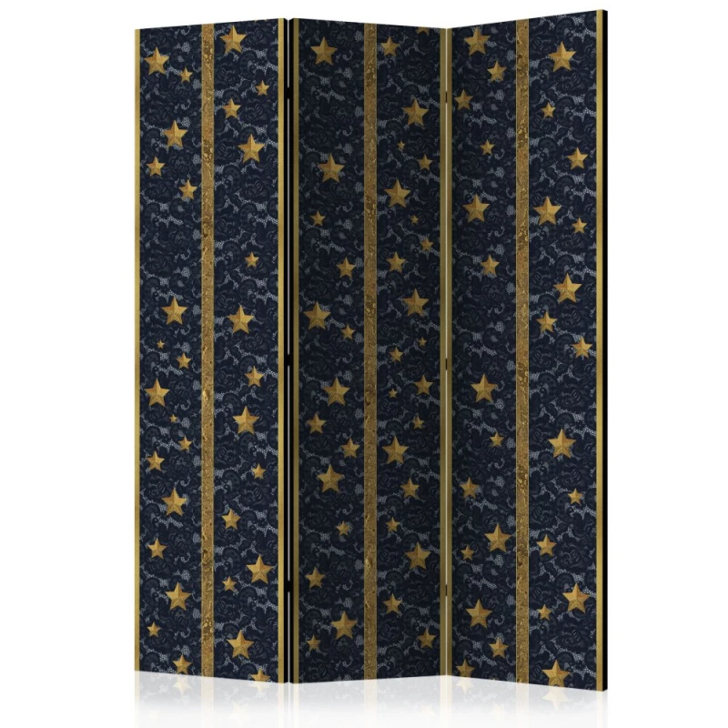 Paraván Lace Constellation Dekorhome 135x172 cm (3-dielny)