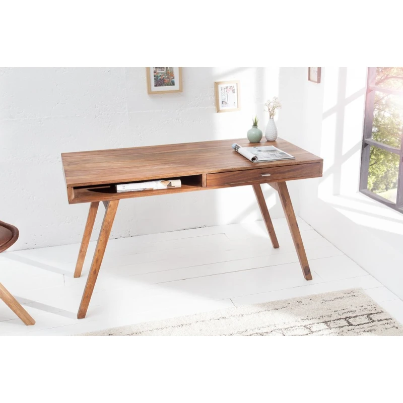 Písací stôl so zásuvkou HYPERION Dekorhome