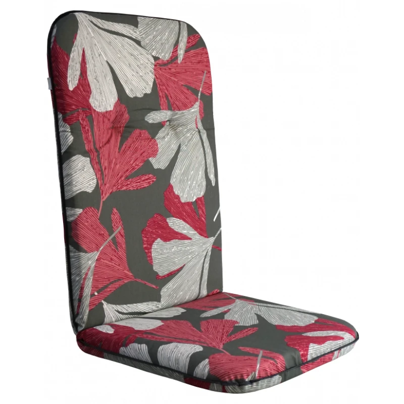 Poduška na záhradné kreslo SCALA HOCH  Sun garden Kvety vzor