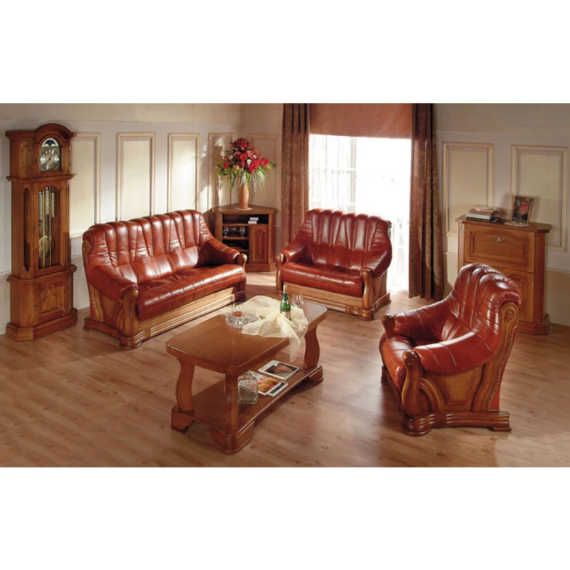 Pyka Kožená sedacia súprava FRYDERYK II Prevedenie: Zostava 3+2+1