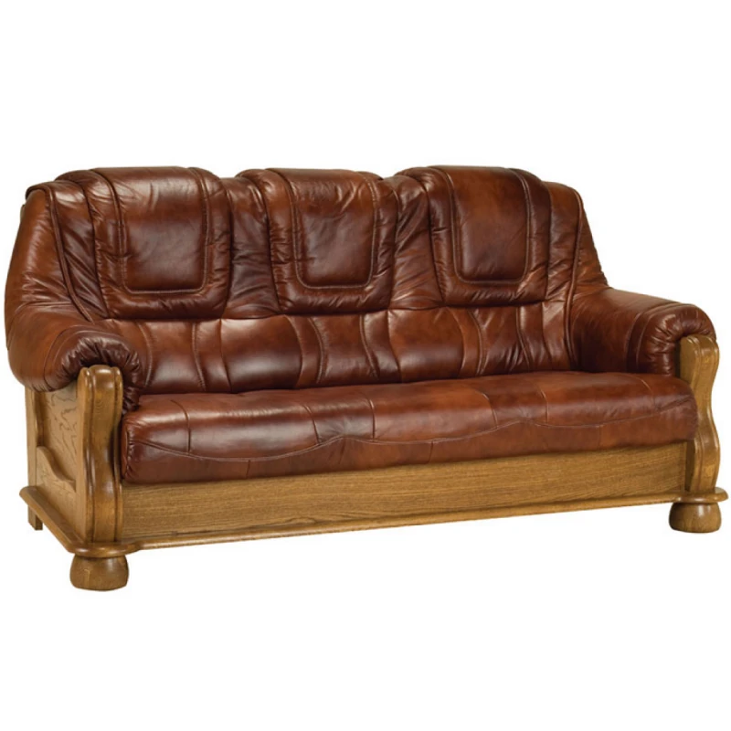 Pyka Kožená sedacia súprava ROMA Prevedenie: 3-sed / s rozkladom