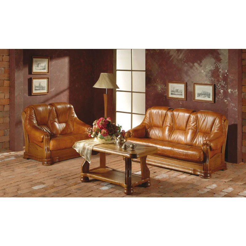 Pyka Kožená sedacia súprava SONIA Prevedenie: Zostava 3+2+1